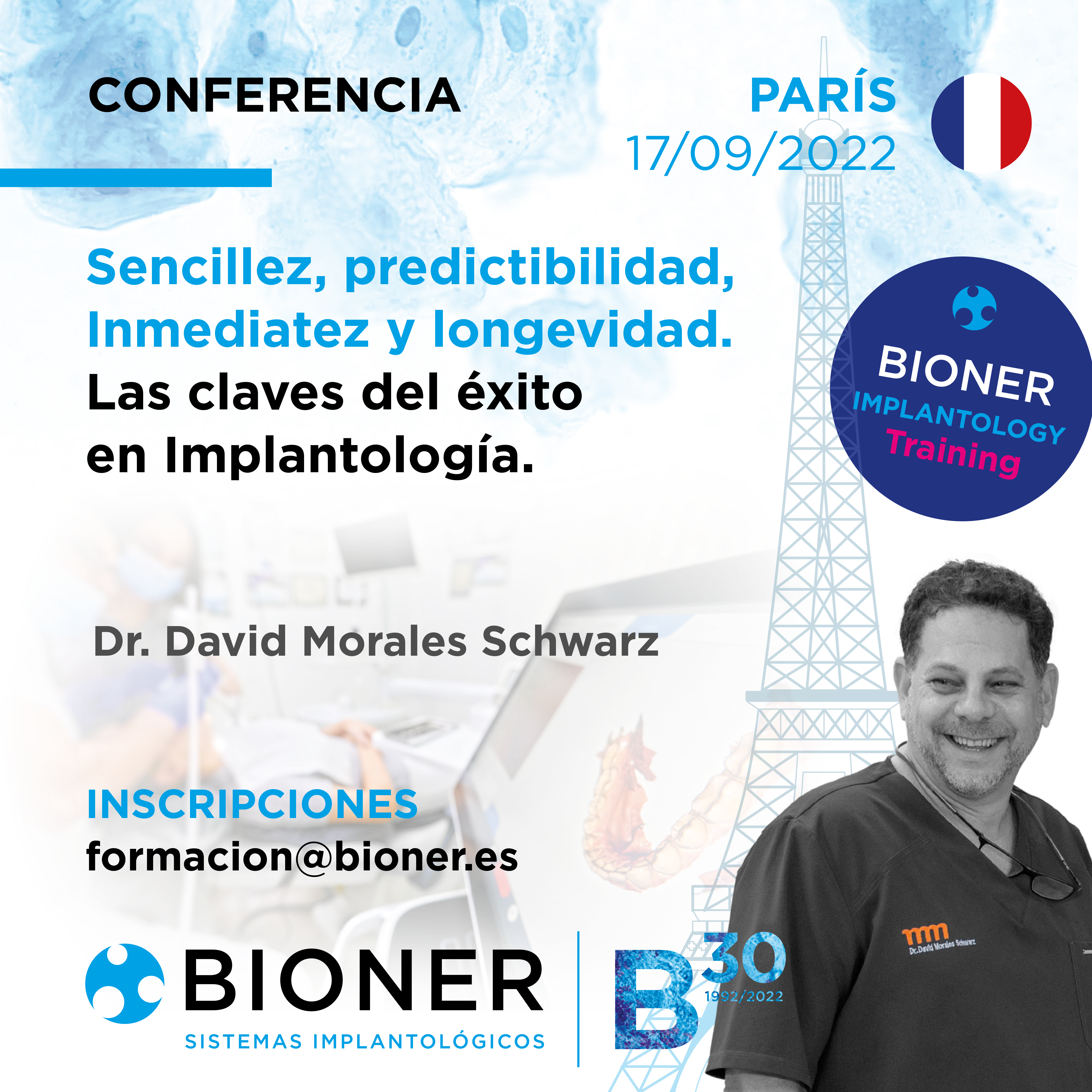 BIONER Paris Dr.Morales las claves del éxito en implantología